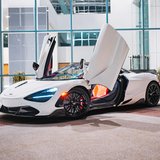 McLaren 720S (in white)